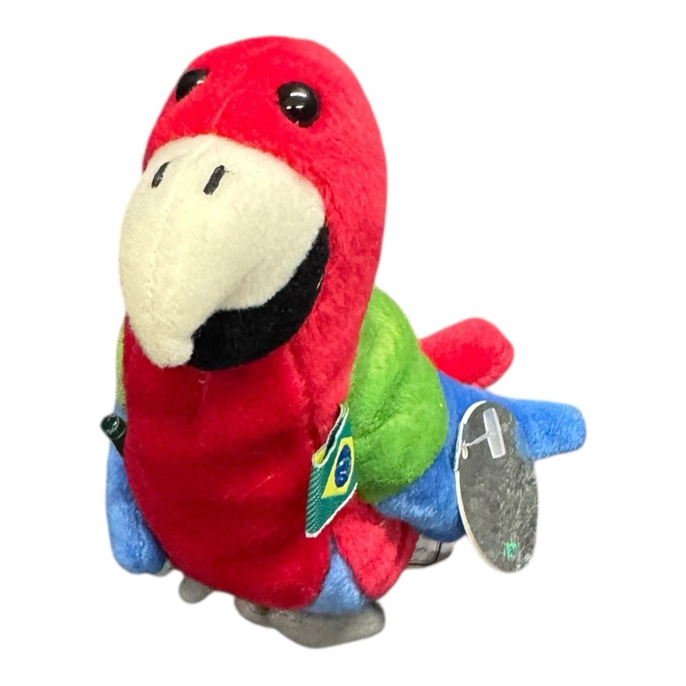 Barrot The Parrot Brazil Coca Cola International 1999 Edition Plush